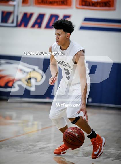 Thumbnail 1 in Chaminade vs Notre Dame (SO)  (4th Annual West Valley Thanksgiving Tip-Off Classic) photogallery.