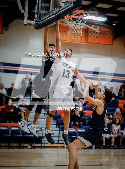 Thumbnail 1 in Chaminade vs Notre Dame (SO)  (4th Annual West Valley Thanksgiving Tip-Off Classic) photogallery.