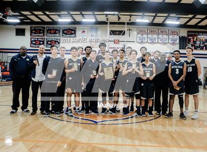 Thumbnail 3 in Chaminade vs Notre Dame (SO)  (4th Annual West Valley Thanksgiving Tip-Off Classic) photogallery.