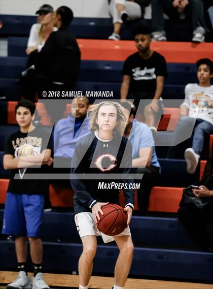 Thumbnail 2 in Chaminade vs Notre Dame (SO)  (4th Annual West Valley Thanksgiving Tip-Off Classic) photogallery.