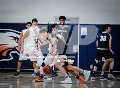 Thumbnail 3 in Chaminade vs Notre Dame (SO)  (4th Annual West Valley Thanksgiving Tip-Off Classic) photogallery.
