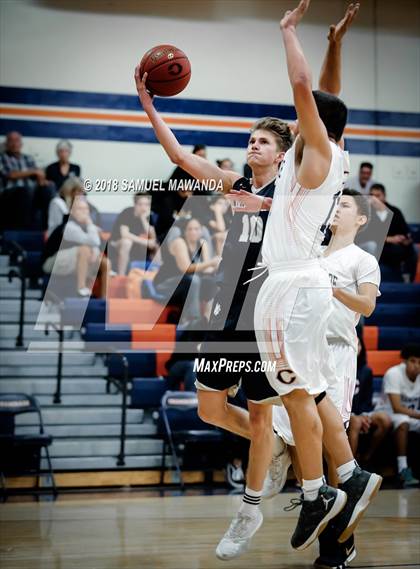 Thumbnail 1 in Chaminade vs Notre Dame (SO)  (4th Annual West Valley Thanksgiving Tip-Off Classic) photogallery.