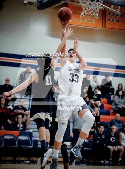 Thumbnail 3 in Chaminade vs Notre Dame (SO)  (4th Annual West Valley Thanksgiving Tip-Off Classic) photogallery.
