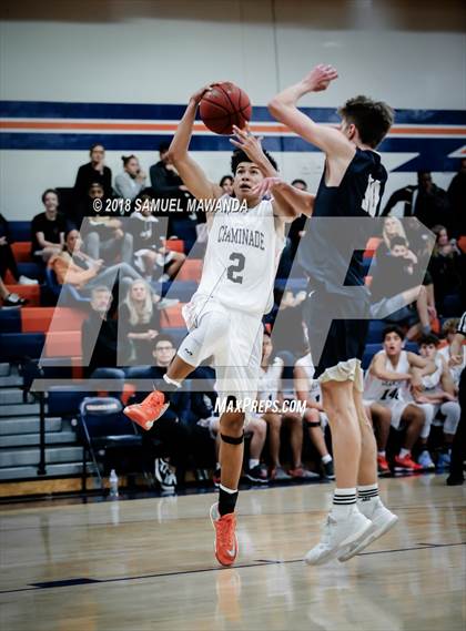 Thumbnail 1 in Chaminade vs Notre Dame (SO)  (4th Annual West Valley Thanksgiving Tip-Off Classic) photogallery.