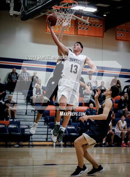 Thumbnail 3 in Chaminade vs Notre Dame (SO)  (4th Annual West Valley Thanksgiving Tip-Off Classic) photogallery.