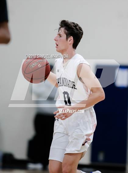 Thumbnail 2 in Chaminade vs Notre Dame (SO)  (4th Annual West Valley Thanksgiving Tip-Off Classic) photogallery.