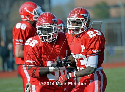 Thumbnail 3 in Paulsboro vs. Gloucester City (NJSIAA South Jersey Group 1 Semifinal)  photogallery.