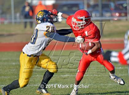 Thumbnail 1 in Paulsboro vs. Gloucester City (NJSIAA South Jersey Group 1 Semifinal)  photogallery.