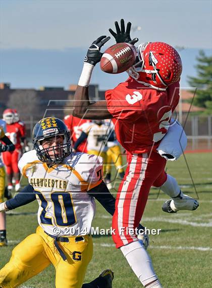 Thumbnail 2 in Paulsboro vs. Gloucester City (NJSIAA South Jersey Group 1 Semifinal)  photogallery.