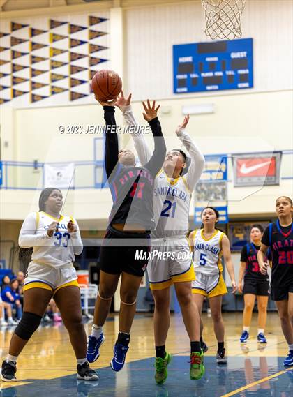 Thumbnail 2 in San Leandro vs. Santa Clara photogallery.