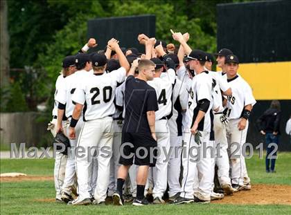 Thumbnail 3 in Patchogue-Medford vs Commack - Section XI Class AA Playoffs photogallery.