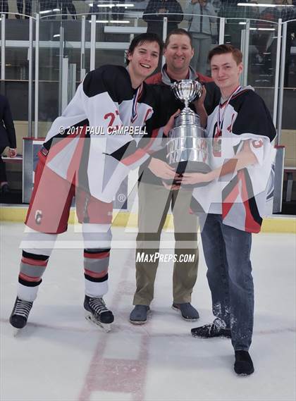 Thumbnail 2 in Centennial vs Horizon (AHSHA D1 Championship Awards) photogallery.