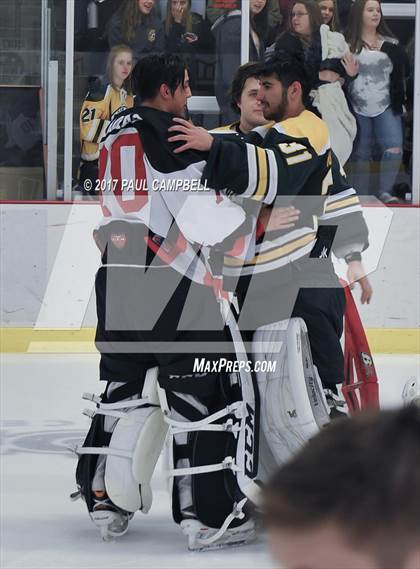 Thumbnail 2 in Centennial vs Horizon (AHSHA D1 Championship Awards) photogallery.
