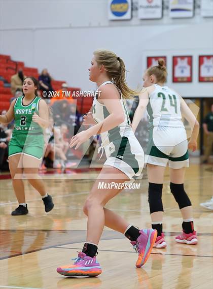 Thumbnail 2 in North Central vs Wood Memorial (IHSAA 1A Semi State Semi Final) photogallery.