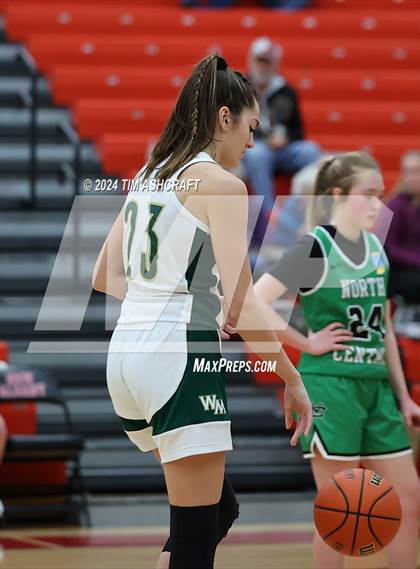 Thumbnail 2 in North Central vs Wood Memorial (IHSAA 1A Semi State Semi Final) photogallery.