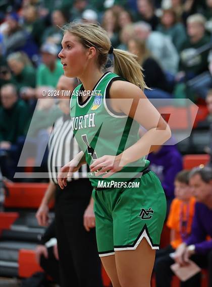 Thumbnail 3 in North Central vs Wood Memorial (IHSAA 1A Semi State Semi Final) photogallery.