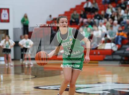 Thumbnail 1 in North Central vs Wood Memorial (IHSAA 1A Semi State Semi Final) photogallery.