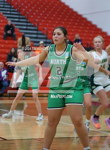 Thumbnail 3 in North Central vs Wood Memorial (IHSAA 1A Semi State Semi Final) photogallery.