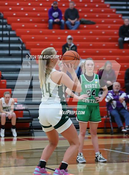 Thumbnail 3 in North Central vs Wood Memorial (IHSAA 1A Semi State Semi Final) photogallery.