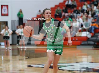 Thumbnail 2 in North Central vs Wood Memorial (IHSAA 1A Semi State Semi Final) photogallery.