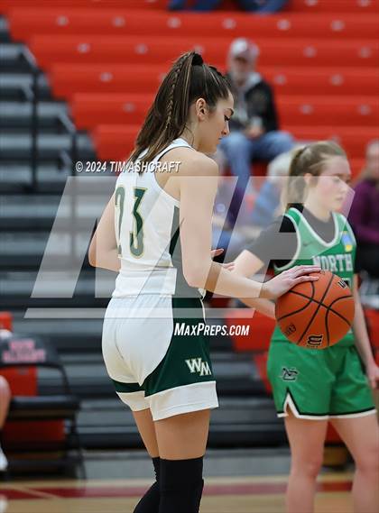 Thumbnail 1 in North Central vs Wood Memorial (IHSAA 1A Semi State Semi Final) photogallery.