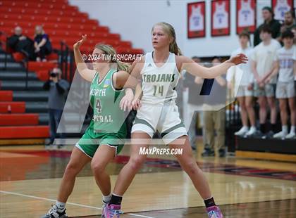 Thumbnail 3 in North Central vs Wood Memorial (IHSAA 1A Semi State Semi Final) photogallery.
