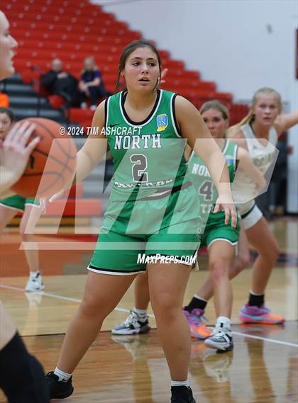 Thumbnail 3 in North Central vs Wood Memorial (IHSAA 1A Semi State Semi Final) photogallery.