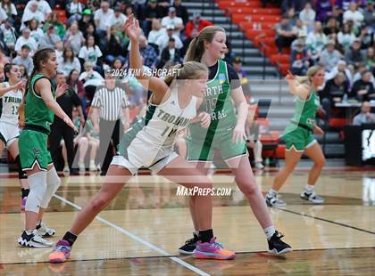 Thumbnail 3 in North Central vs Wood Memorial (IHSAA 1A Semi State Semi Final) photogallery.