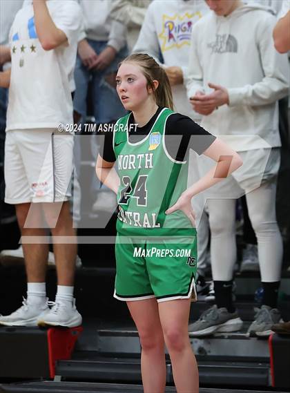 Thumbnail 3 in North Central vs Wood Memorial (IHSAA 1A Semi State Semi Final) photogallery.