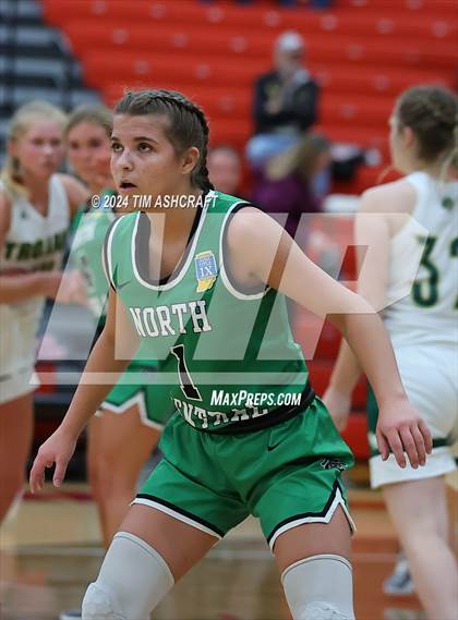 Thumbnail 3 in North Central vs Wood Memorial (IHSAA 1A Semi State Semi Final) photogallery.
