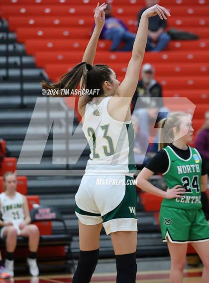 Thumbnail 3 in North Central vs Wood Memorial (IHSAA 1A Semi State Semi Final) photogallery.