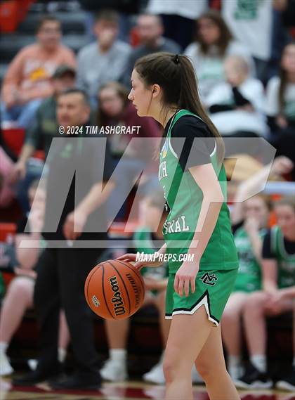 Thumbnail 3 in North Central vs Wood Memorial (IHSAA 1A Semi State Semi Final) photogallery.