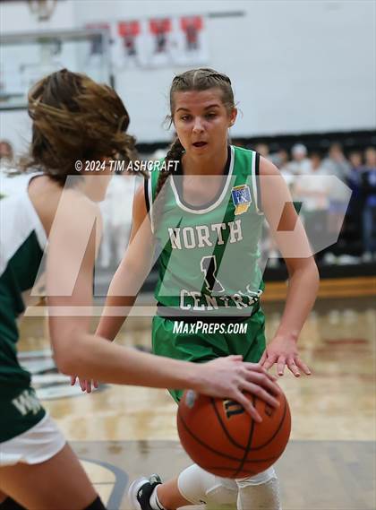 Thumbnail 1 in North Central vs Wood Memorial (IHSAA 1A Semi State Semi Final) photogallery.
