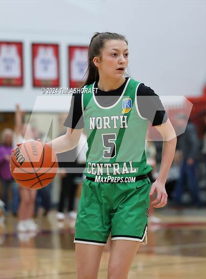 Thumbnail 2 in North Central vs Wood Memorial (IHSAA 1A Semi State Semi Final) photogallery.