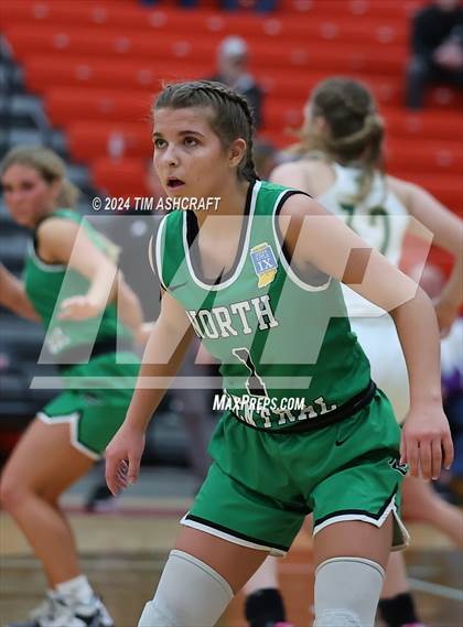 Thumbnail 2 in North Central vs Wood Memorial (IHSAA 1A Semi State Semi Final) photogallery.