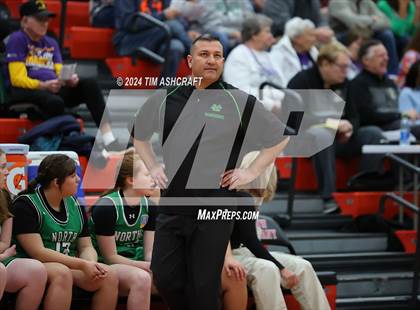 Thumbnail 1 in North Central vs Wood Memorial (IHSAA 1A Semi State Semi Final) photogallery.