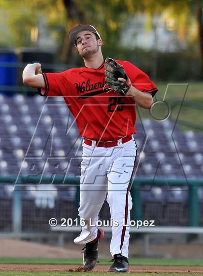 Thumbnail 1 in Murrieta Mesa vs. Harvard-Westlake (CIF SS DIV 1 Final) photogallery.