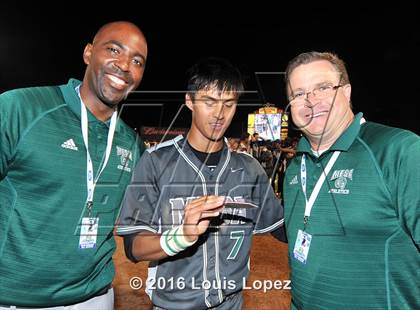 Thumbnail 3 in Murrieta Mesa vs. Harvard-Westlake (CIF SS DIV 1 Final) photogallery.