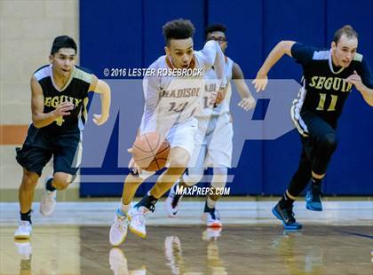 Thumbnail 2 in Seguin vs Madison JV photogallery.