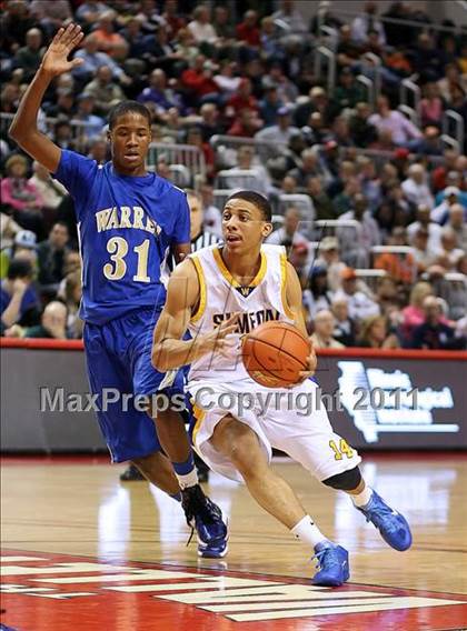 Thumbnail 2 in Simeon vs. Warren (IHSA Class 4A Final) photogallery.