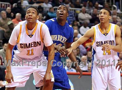 Thumbnail 2 in Simeon vs. Warren (IHSA Class 4A Final) photogallery.