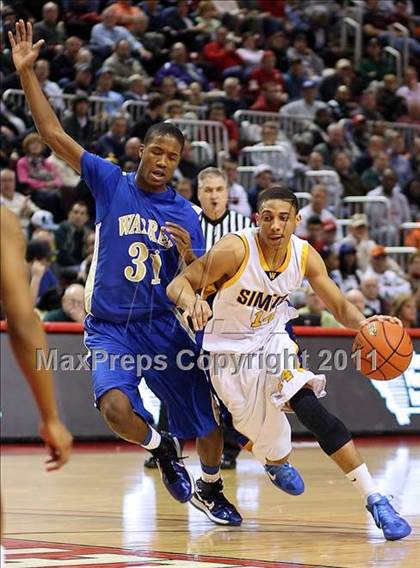Thumbnail 3 in Simeon vs. Warren (IHSA Class 4A Final) photogallery.