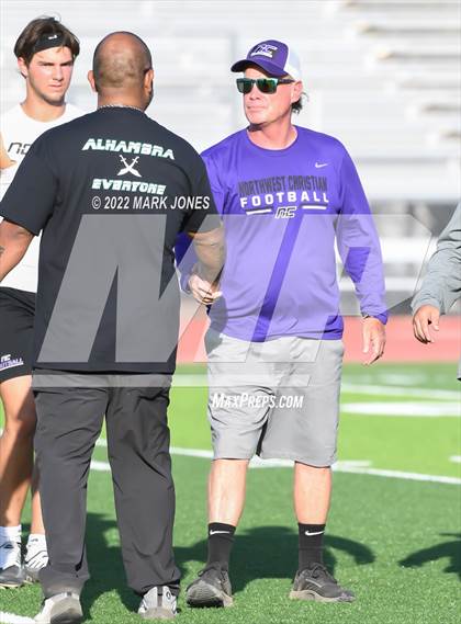 Thumbnail 1 in Northwest Christian (Goldwater 7-on-7 Tournament) photogallery.