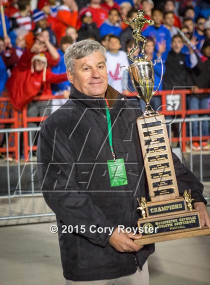 Thumbnail 3 in Our Lady of Good Counsel vs. DeMatha (WCAC Final) photogallery.