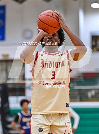 Thumbnail 2 in Indiana vs Illinois (Midwest All-Star Challenge) photogallery.