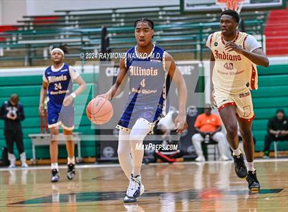 Thumbnail 3 in Indiana vs Illinois (Midwest All-Star Challenge) photogallery.
