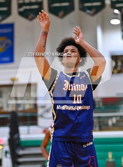 Thumbnail 1 in Indiana vs Illinois (Midwest All-Star Challenge) photogallery.