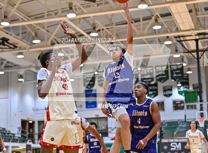 Thumbnail 2 in Indiana vs Illinois (Midwest All-Star Challenge) photogallery.
