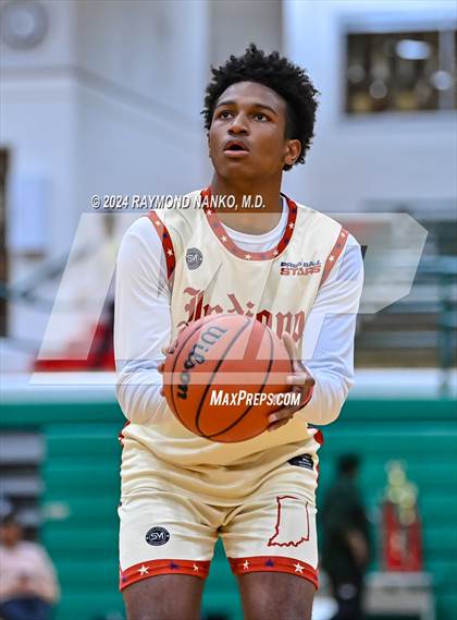 Thumbnail 1 in Indiana vs Illinois (Midwest All-Star Challenge) photogallery.