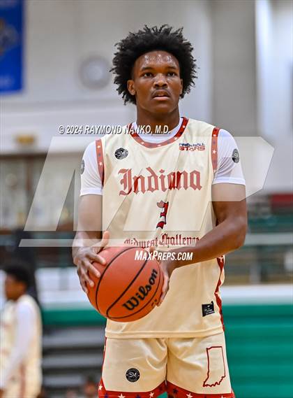 Thumbnail 1 in Indiana vs Illinois (Midwest All-Star Challenge) photogallery.